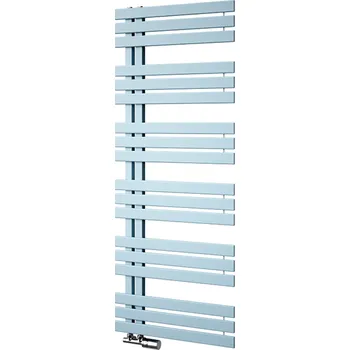 Isan Miro žebřík do koupelny 972/500, 395 W, středové připojení, DMIR12360500 Barva ISAN: Sněhově bílá - struktura S09 (68)