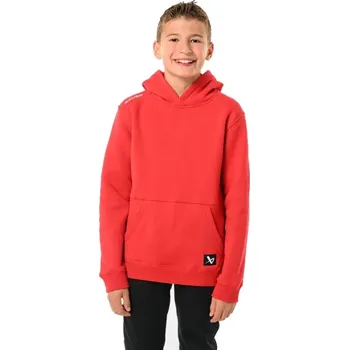 Pánská mikina Mikina Bauer Team Ultimate YTH, Dětská, červená, XXS Bauer