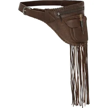 Ledvinka kožená boková kapsa Sakima Barva: hnědá