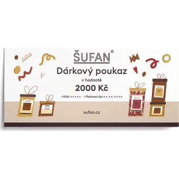 ŠUFAN s.r.o. Dárkový poukaz 2000 Kč - Dárek