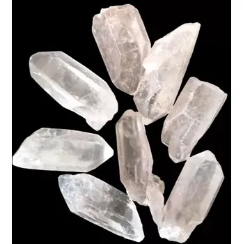 Přírodní kámen Křišťálové špice v A kvalitě vel.4-5,5 cm (silnější)