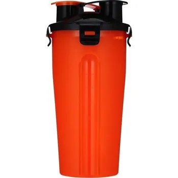 Surtep Animals Cestovní láhev na vodu a granule Barva: Oranžová