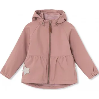 Chlapecká bunda MINI A TURE Dětská softshellová bunda MATBRIDDI "Pale Woodrose" VELIKOST: 92/2 roky