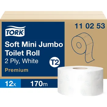 Toaletní papír Tork Premium toaletní papír Jumbo mini role 170 m