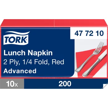 Tork Advanced ubrousky 33/2 červené