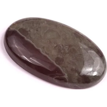 Přírodní kámen Kabošon Wave Obsidian č.3770 (36x21x6mm)