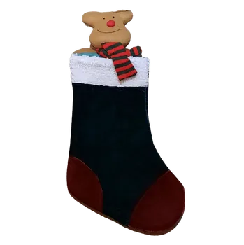 Karnevalový kostým Vánoční bota ph2461 (dárková punčocha)