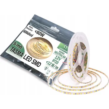 LED osvětlení SUPER ÚZKÝ LED pásek PREMIUM 4mm 2835 600 IP20 5m