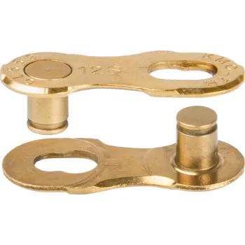 Řetěz na kolo KMC SPOJKA ŘETĚZU 9KOLO ZLATÁ BLISTR 2 KS