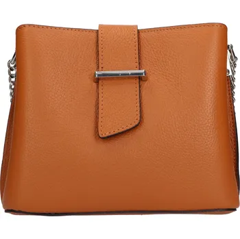 Kabelka Dámská kožená crossbody kabelka Italia Maiko - hnědá