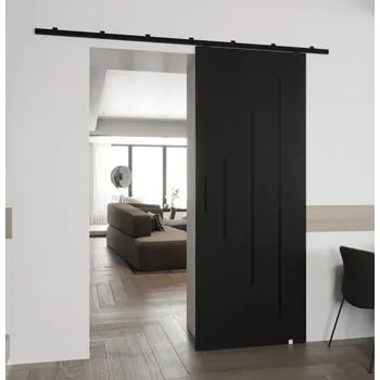 Interiérové dveře Posuvné dveře Zonda Y - 80 cm s tlumeným dojezdem Barva: Černá