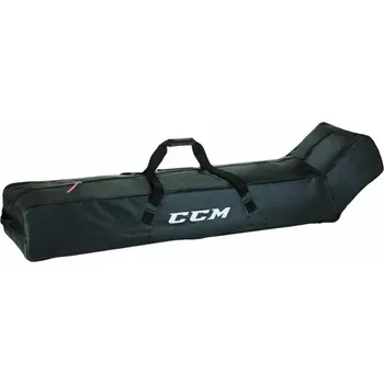 Sportovní taška Taška na hokejky CCM Team Wheeled Stick Bag, černá, Senior, 77" CCM