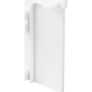 Nábytek TULIP Gola uzavřená koncovka J profilu bílá matná P+L (TULIP Gola uzavřená koncovka J profilu bílá matná P+L)