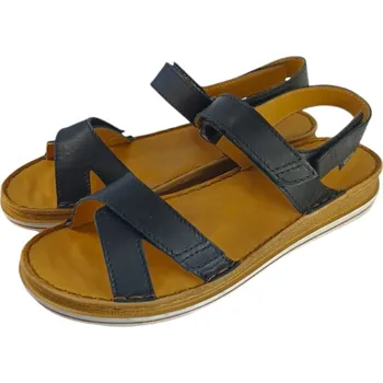 Dámské sandále 4319 - kožené zdravotní sandály s možností vlastní barvy a nožních podpor 41