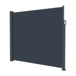 Boční markýza G21 160x300 cm zatahovací, antracitová