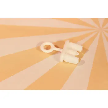 LED lišta Krytka spodního profilu C s očkem Bílá 9003