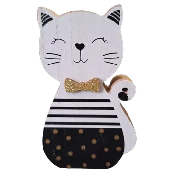 Kočka dřevo 15 cm