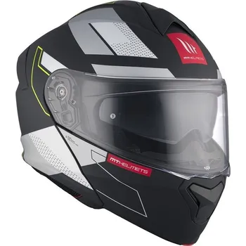 Helma na motorku Přilba MT GENESIS SV TALO B2 černo-šedo fluo MATT 2XL (63-64)