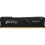 Kingston FURY Beast Black - 8GB DDR4, 3600MHz, CL17, DIMM