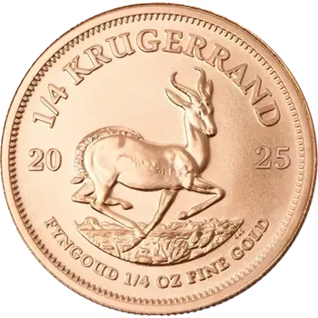 Rand Refinery Zlatá investiční mince Krugerrand 1/4 Oz | 2025 | 8,48 g