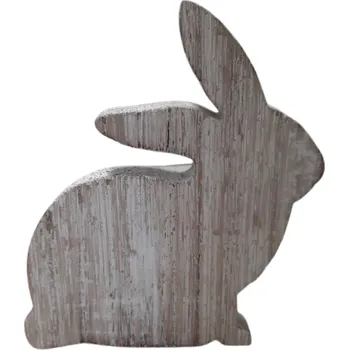 Velikonoční dekorace velikonoční zajíček (dřevěný zajíček)