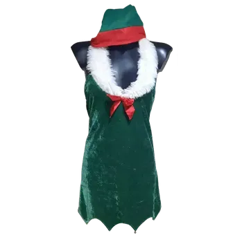 Karnevalový kostým Maska kostým Vánoční skřítek ph2766