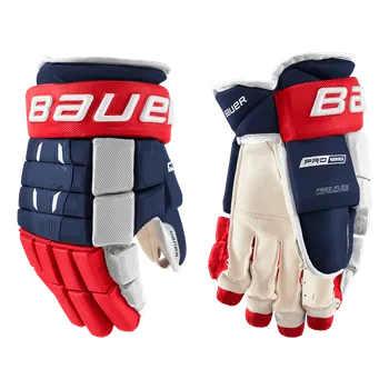 Chránič rukou Rukavice Bauer Pro Series S21 SR, Senior, 15", tmavě modrá-červená-bílá Bauer