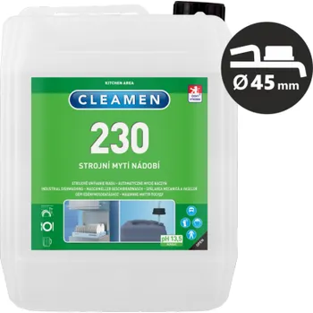 Cleamen 230 strojní mytí nádobí Objem: 6 kg