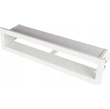 Větrací mřížka Krátká větrací mřížka Parkanex / Galeria Kominków bílá