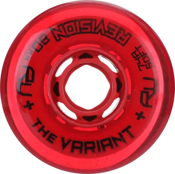 Kolečko k in-line bruslím Kolečka Revision Variant Soft Indoor Red (1ks), 80, 74A Revision