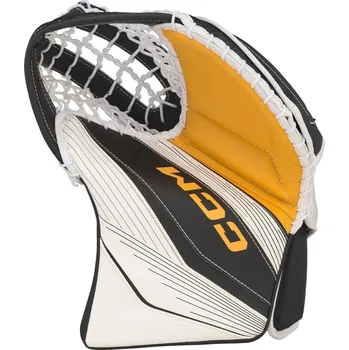 Lapačka CCM Eflex 6.5 JR, bílá, Junior, Obrácený gard CCM