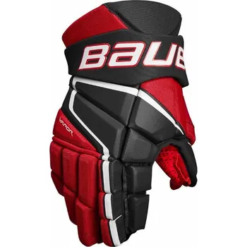 Chránič rukou Rukavice Bauer Vapor 3X S22 SR, Senior, 15", černá-červená Bauer