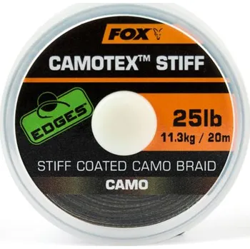 Fox Pletená Šňůra EDGES Camotex Stiff Varianta:: 35lb - 20m