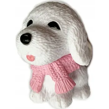 Figurka Pejska Broholmera model s šálou