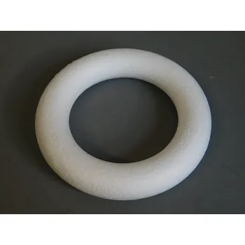 Kruh aranžovací polystyrenový d 22 cm