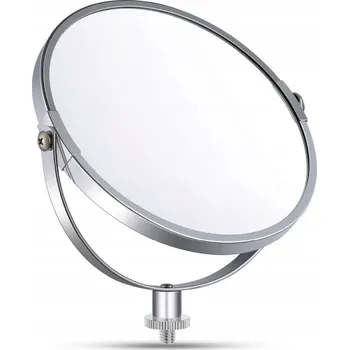 Kosmetické zrcátko OBOUSTRANNÉ ZRCÁTKO NA SELFIE K KRUHOVÉ LAMPE RING ZÁVIT 1/4" 15 cm