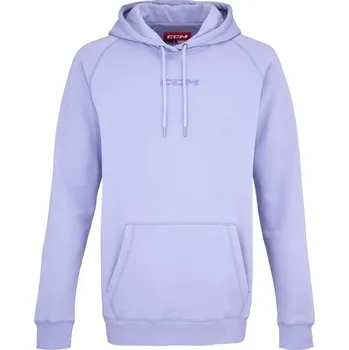Pánská mikina Mikina CCM Core Pullover Hoodie SR, fialová, Senior, XXL CCM