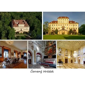 66000045 Pohlednice Červený Hrádek (zámek Červený Hrádek)