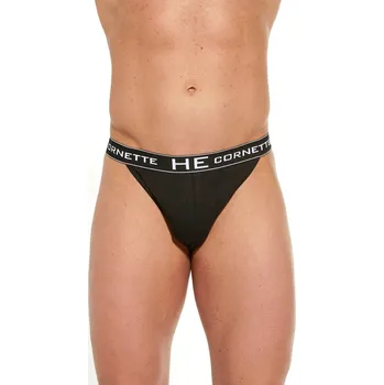 Slipy Pánské slipy HIGH EMOTION TANGA - CORNETTE granát L