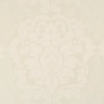 Brokát/ látka na kroje ecru vzor 3