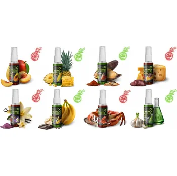 Dipovací sprej Delphin AromaX / 30 ml příchuť: Mango/Broskev