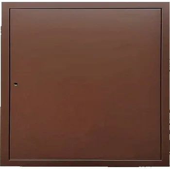 Revizní dvířka M&D Revizní dvířka 20x20 cm HNĚDÁ ZN (na čtyřhran)