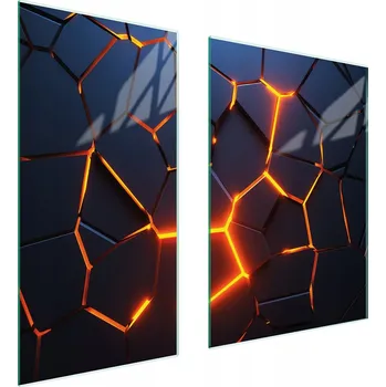 Kuchyňské prkénko Krájecí deska TMK ArtDeko sklo 2 ks