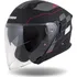 Helma na motorku Cassida Jet Tech RoxoR M140-1695 černá matná/bílá/červená/šedá, XS