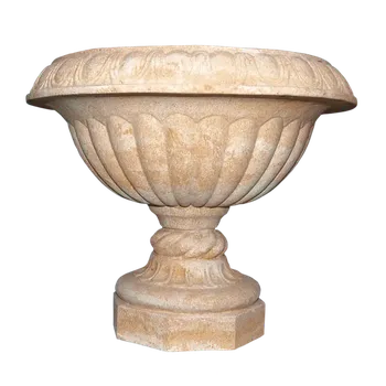 Zahradní dekorace Zahradní květináč na podstavci