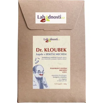 Lahodnosti Dr. KLOUBEK kapsle s Irským mechem, 120 kapslí
