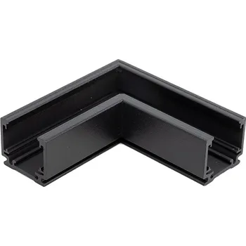 LED lišta Illuxtron Pravý horizontální rohový profil pro 48V lišty Barva: Černá 0DER03BL0002