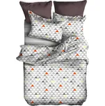 Povlečení z mikrovlákna DecoKing Basic Fizzy, velikost 155x220+80x80*1