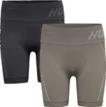 Šortky Hummel TE CHRISTEL 2-PACK SEAML SHORTS 214981-2140 Velikost XS