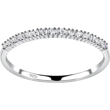Prsten Stříbrný prstýnek Eternity se Zirkony Velikost: 8/57-58 Ag 925/1000